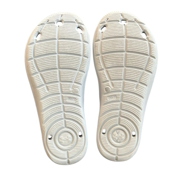 Under Armour Grey Slide Sandals Size 7 - Picture 5 of 6